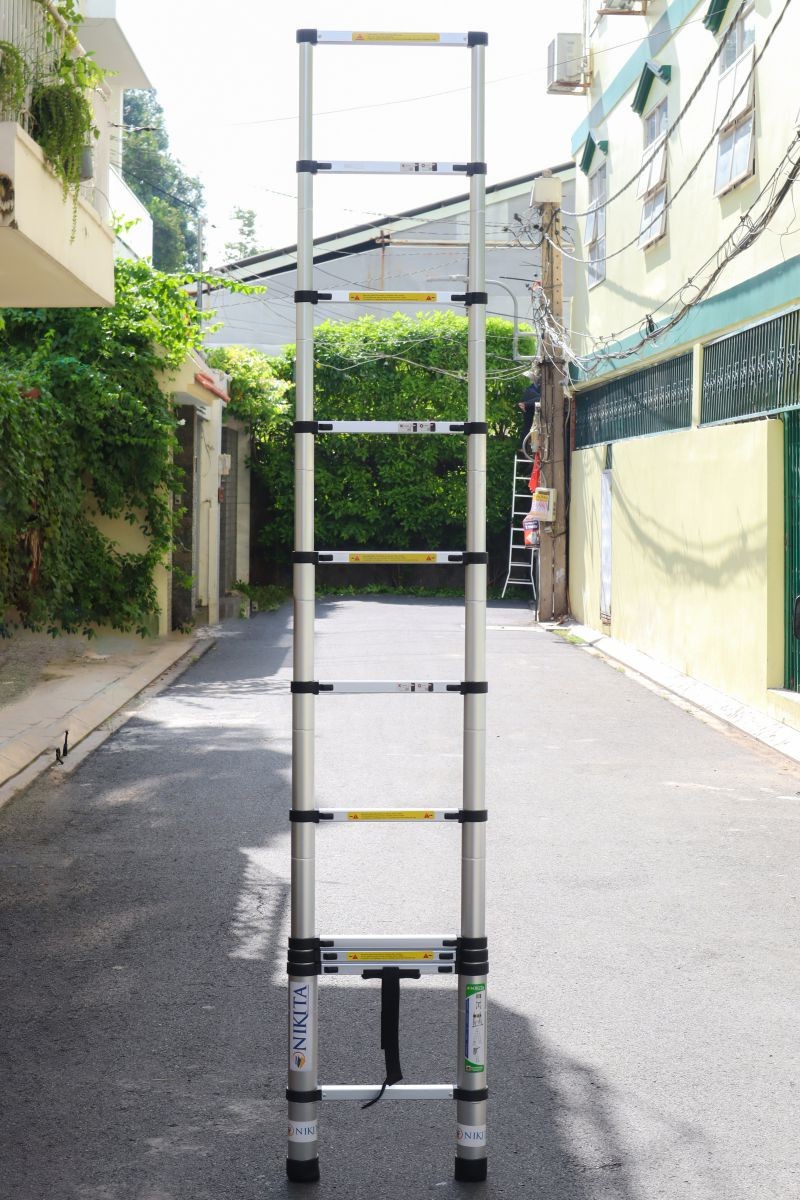 Thang nhôm rút đơn Nikita KN-R32 cao 3,2 m tải 150 kg