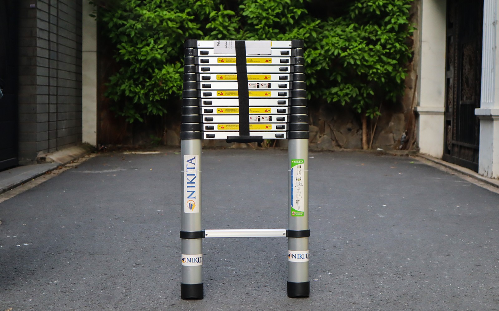 Thang nhôm rút đơn Nikita KN-R50 (NKT-TL500) 5 m, 13 bậc, tải 150 kg