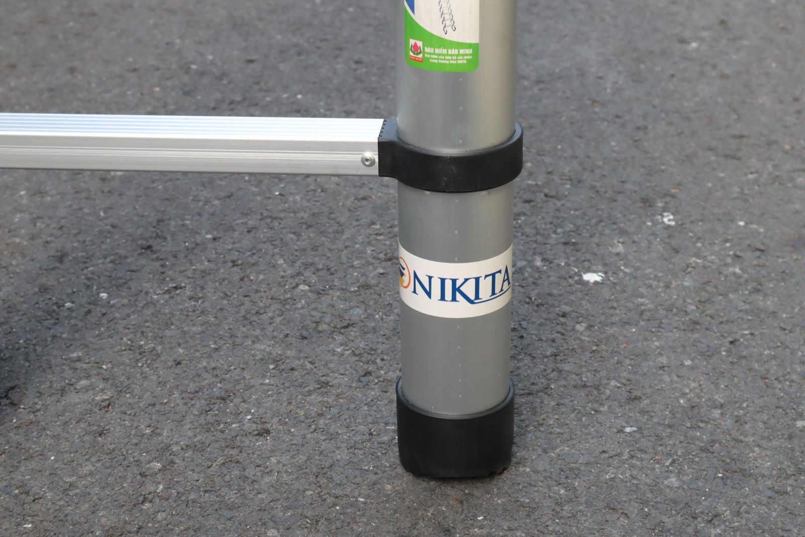 Thang nhôm rút đơn Nikita KN-R50 (NKT-TL500) 5 m, 13 bậc, tải 150 kg