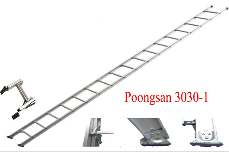 Thang nhôm thẳng Poongsan 3030-1 cao 3 m