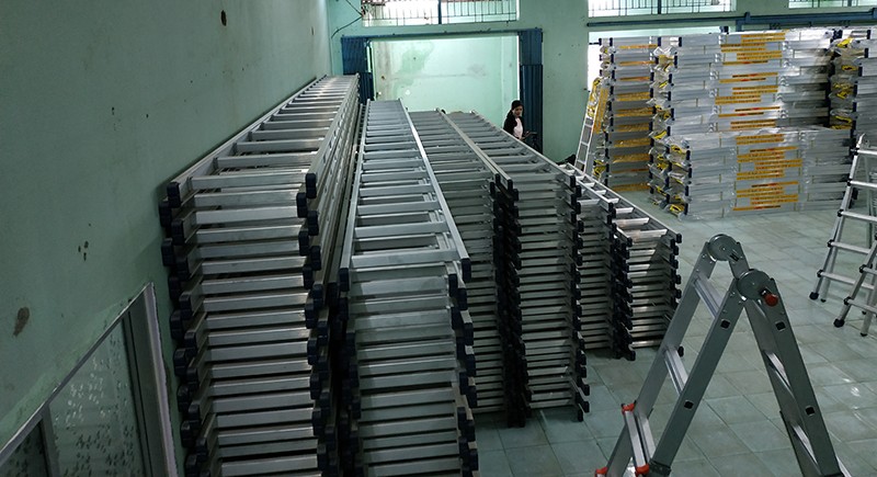 Thang nhôm thẳng Poongsan 3060-1 dài 6 m