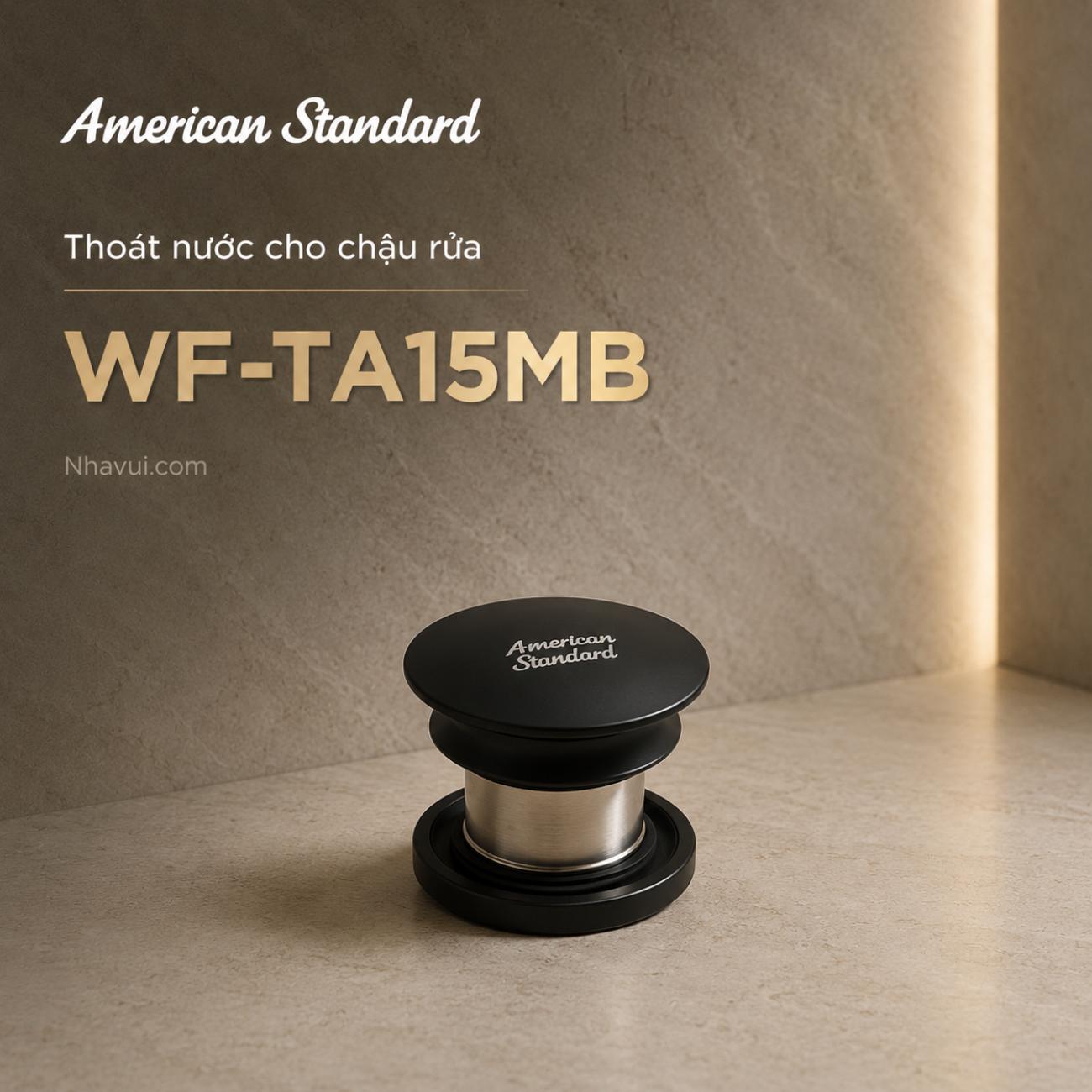 Thoát nước cho chậu rửa American Standard WF-TA15MB