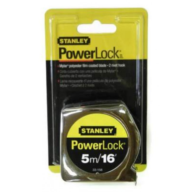 Thước cuộn Stanley Powerlock STHT33158-8 5 m bản 19 mm