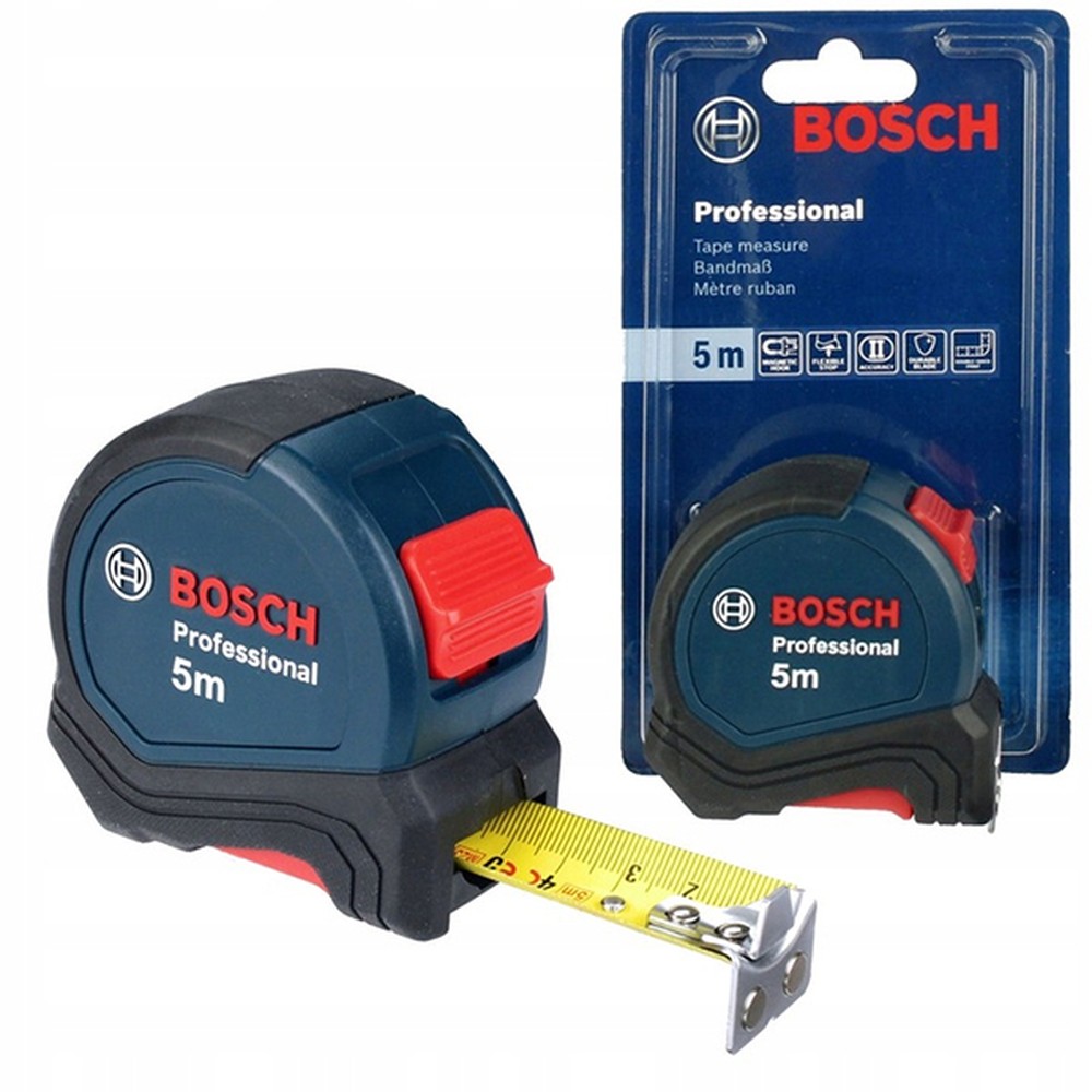 Thước cuộn thép Bosch 1600A016BH 5 m bản 27 mm