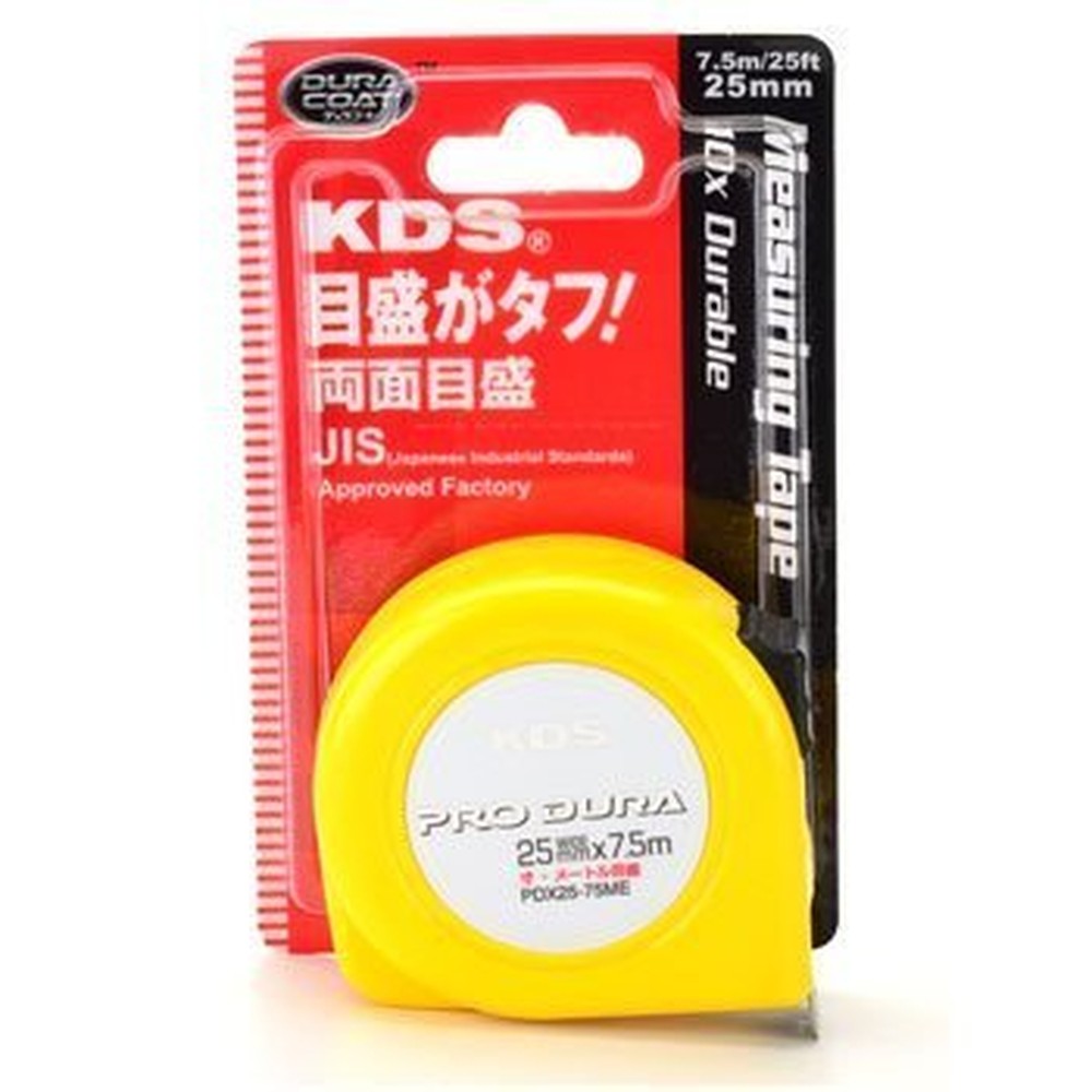 Thước cuộn thép KDS PDX25-75ME 7,5 m x 25 mm