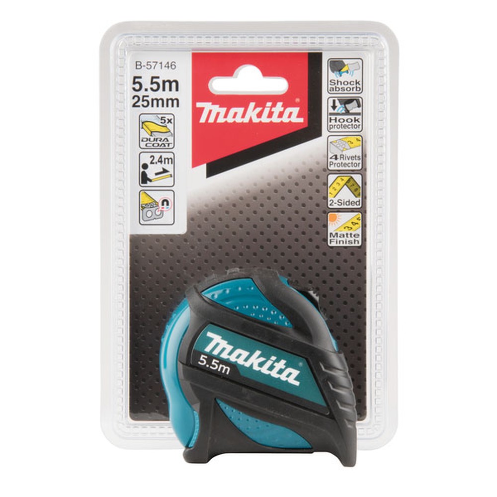 Thước cuộn thép Makita B-57146 5,5 m x 25 mm