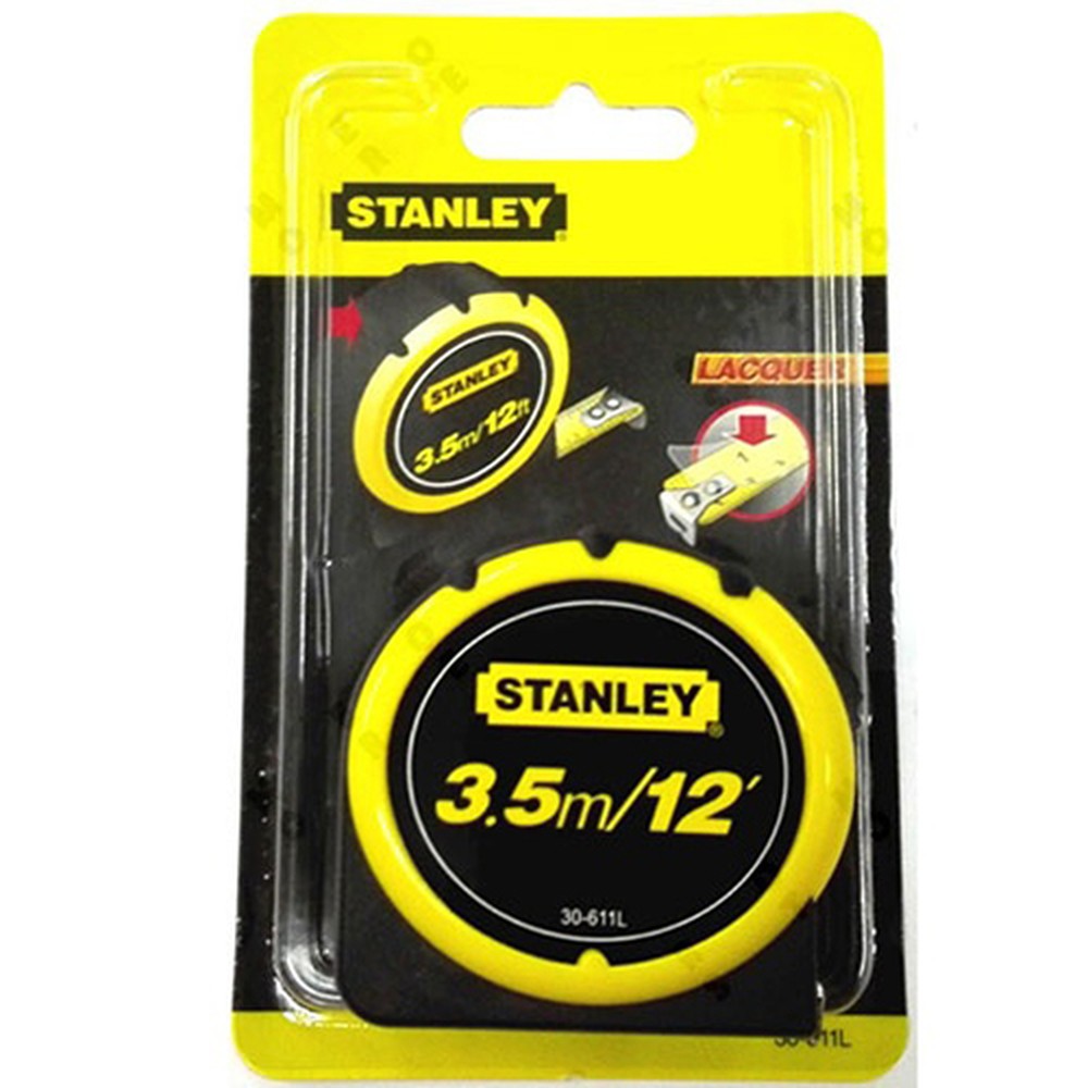 Thước cuộn thép Stanley 30-611L 3,5 m x 19 mm – hệ mét và inch