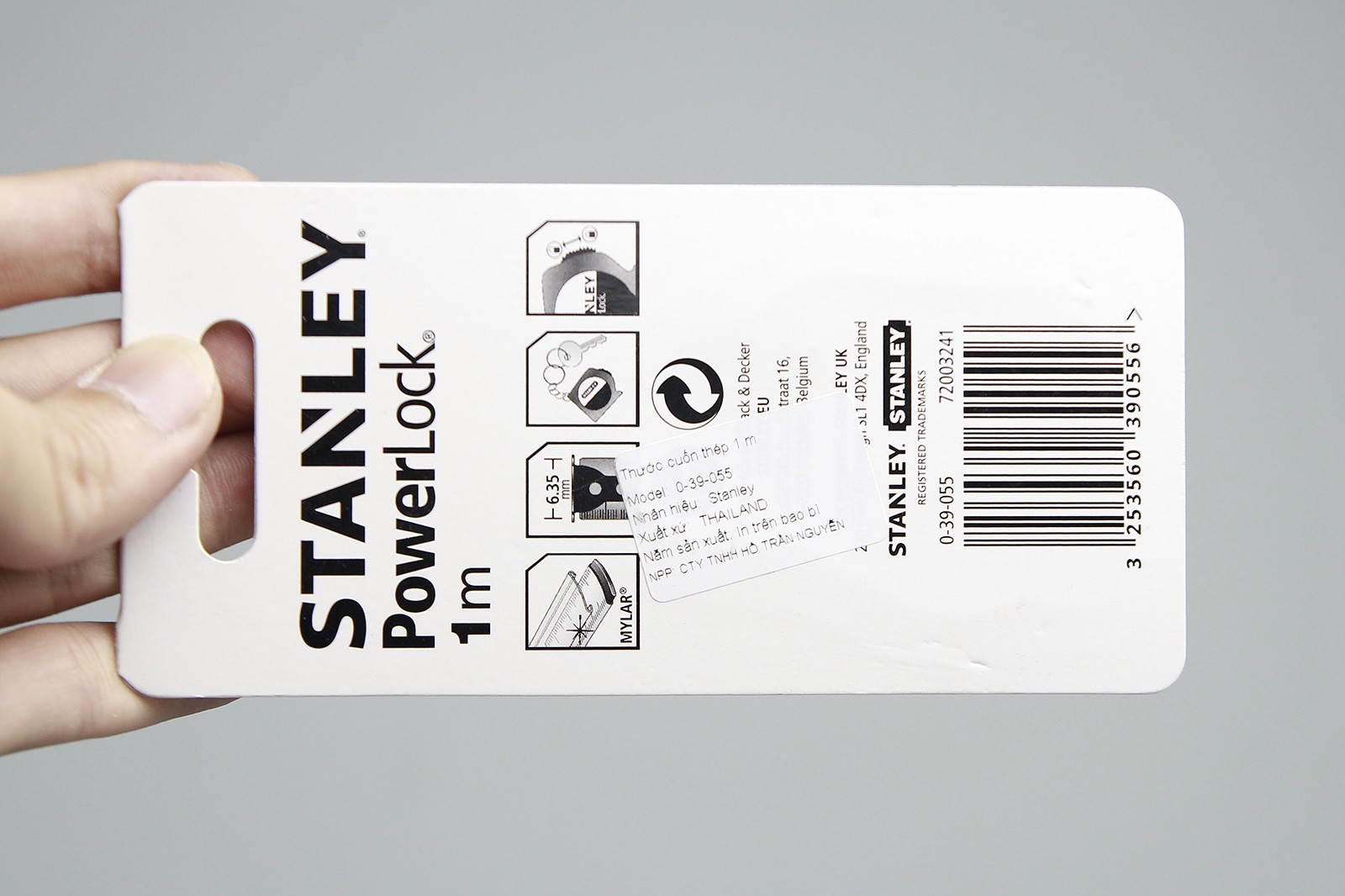 Thước cuộn thép Stanley Powerlock 39-055 1 m