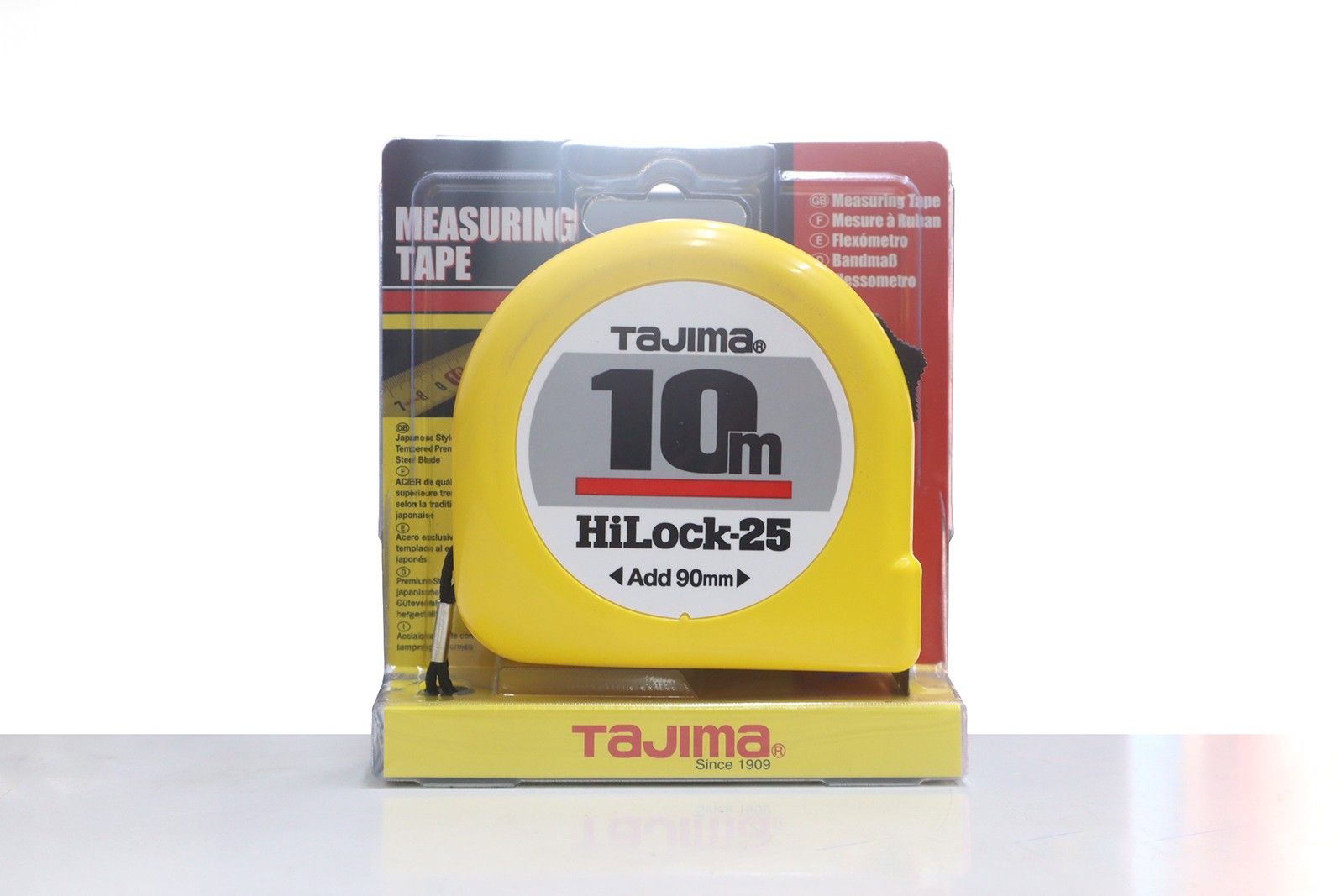 Thước cuộn thép Tajima HiLock H5PA0MWL 10 m × 25 mm