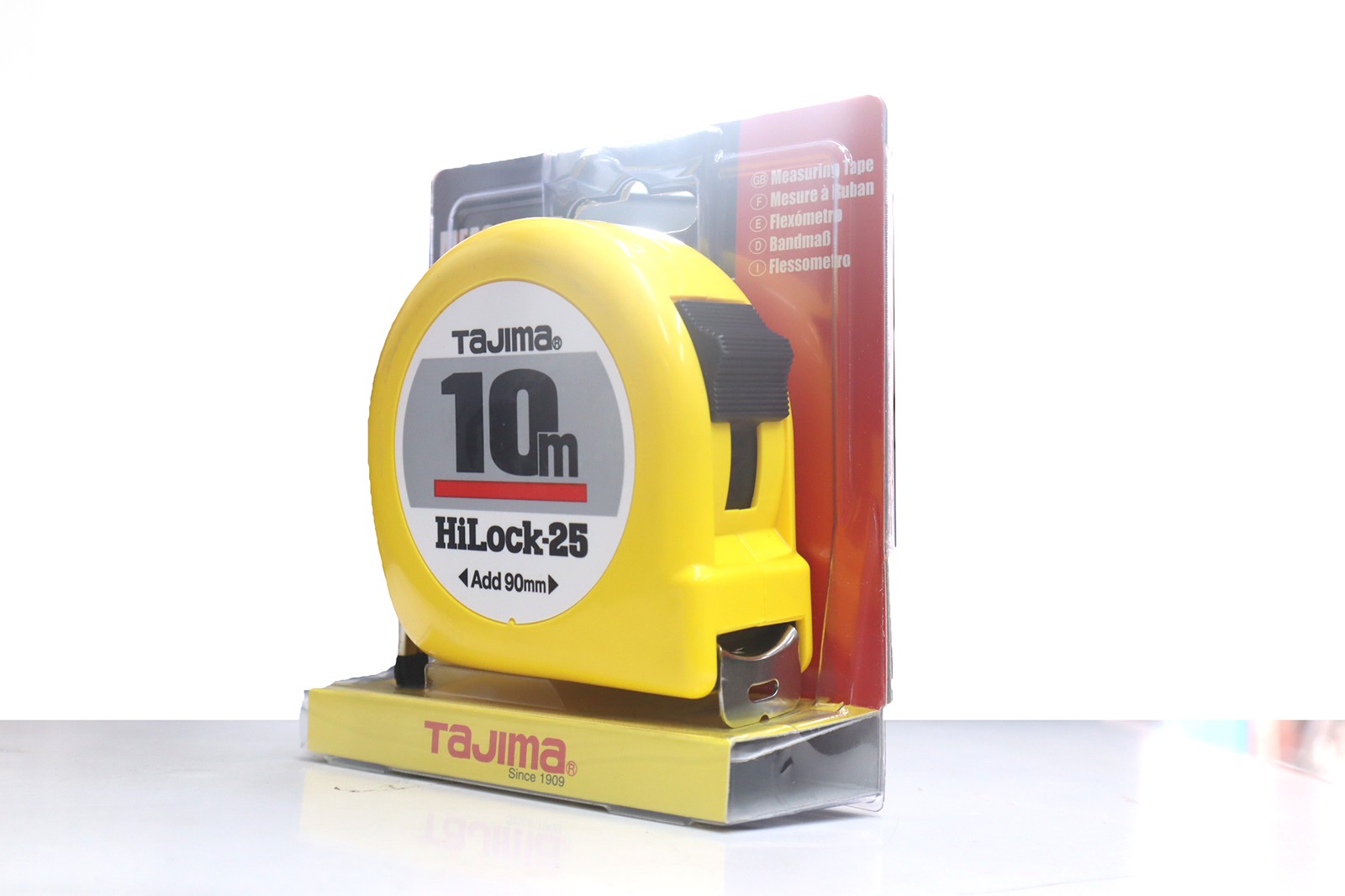 Thước cuộn thép Tajima HiLock H5PA0MWL 10 m × 25 mm