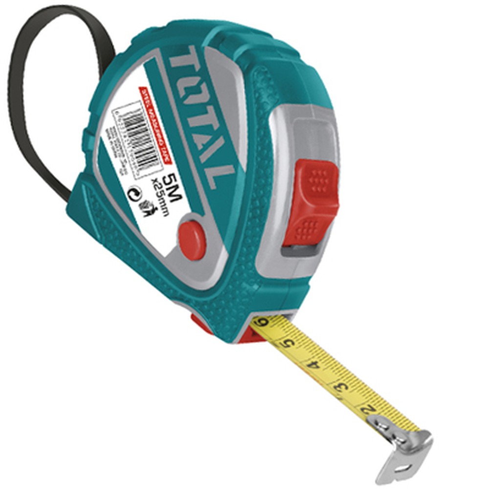 Thước cuộn thép Total TMT126052 dài 5 m, bản 25 mm