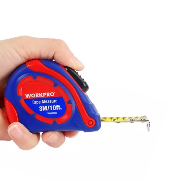 Thước cuộn thép tự khóa Workpro WP261005 3 m bản 16 mm