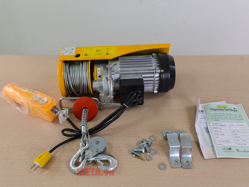 Tời điện Kenbo PA500 220V nâng 300kg