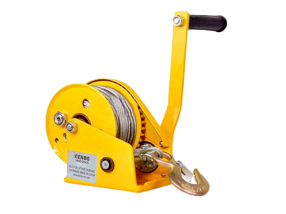 Tời quay tay Kenbo 1200LBS cáp 20m