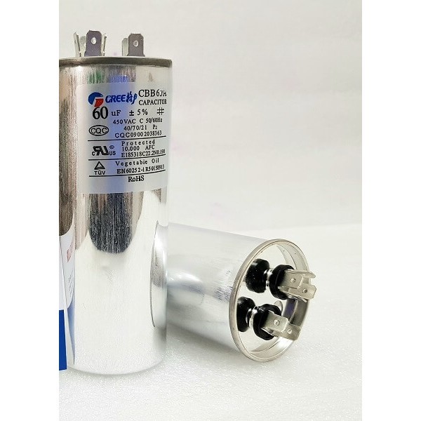 Tụ block máy lạnh 50–60µF 450VAC