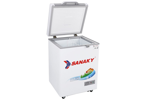 Tủ đông 1 ngăn Sanaky VH-1599HYKD 100 lít mặt kính