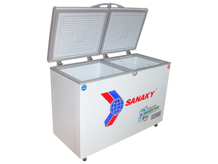 Tủ đông 2 ngăn đông mát Sanaky Inverter VH-3699W3 260 lít