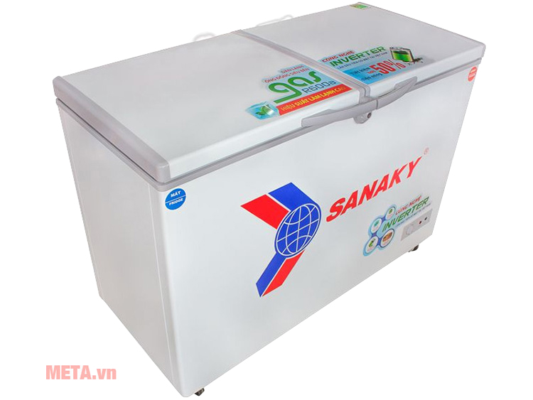 Tủ đông 2 ngăn đông mát Sanaky Inverter VH-3699W3 260 lít