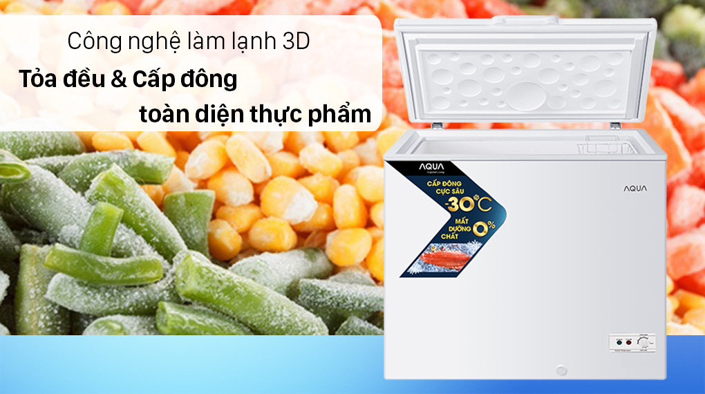 Tủ đông AQUA 203 lít AQF-C3001S