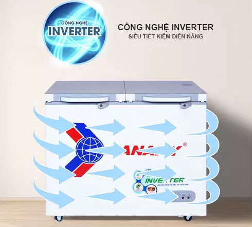Tủ đông Inverter Sanaky mặt kính cường lực VH-2599A4K (250 lít)