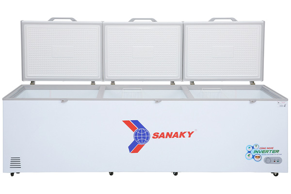 Tủ đông Sanaky Inverter 1300 lít VH-1399HY3 3 cánh