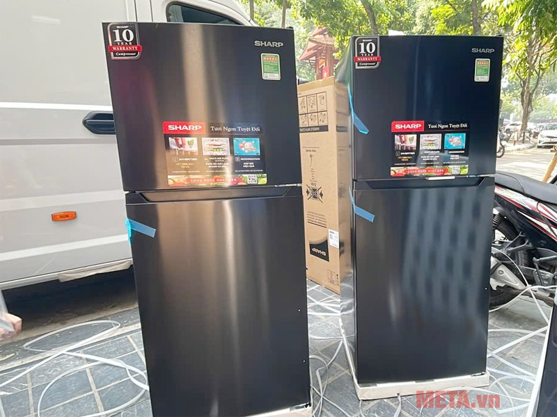 Tủ lạnh Sharp Inverter 181 lít SJ-X198V-DG
