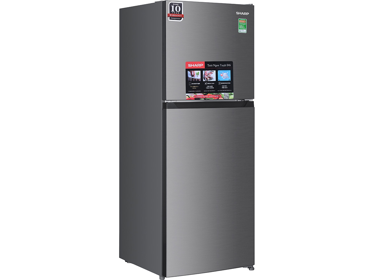 Tủ lạnh Sharp Inverter 215 lít SJ-X215V-SL