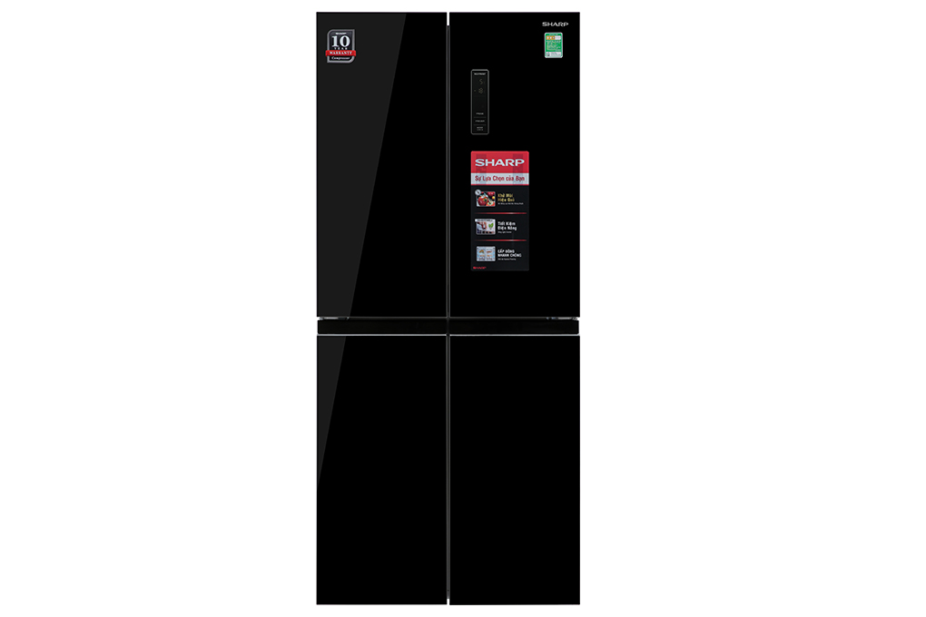 Tủ lạnh Sharp Inverter 362 lít SJ-FX420VG-BK 4 cánh