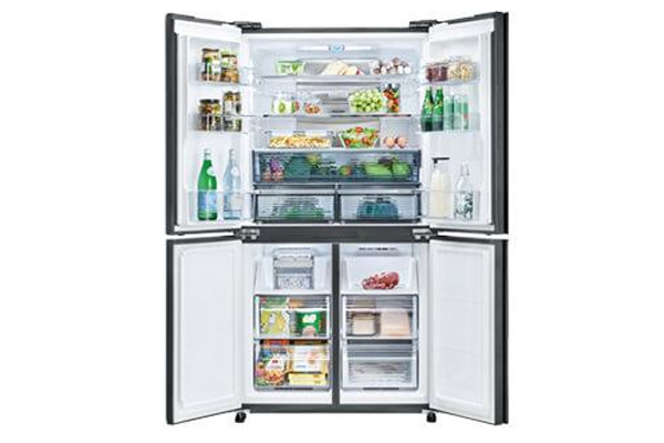 Tủ lạnh Sharp Inverter 567 lít 4 cửa SJ-FXP640VG-BK