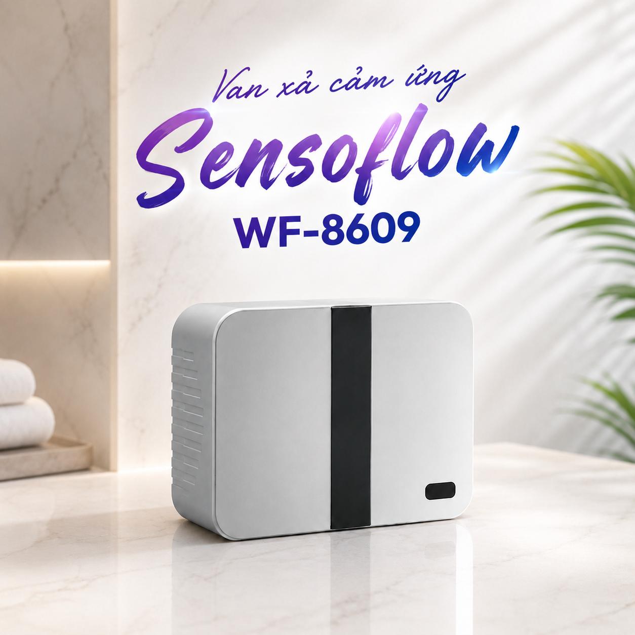 Van xả cảm ứng Senseflow dùng pin WF-8609