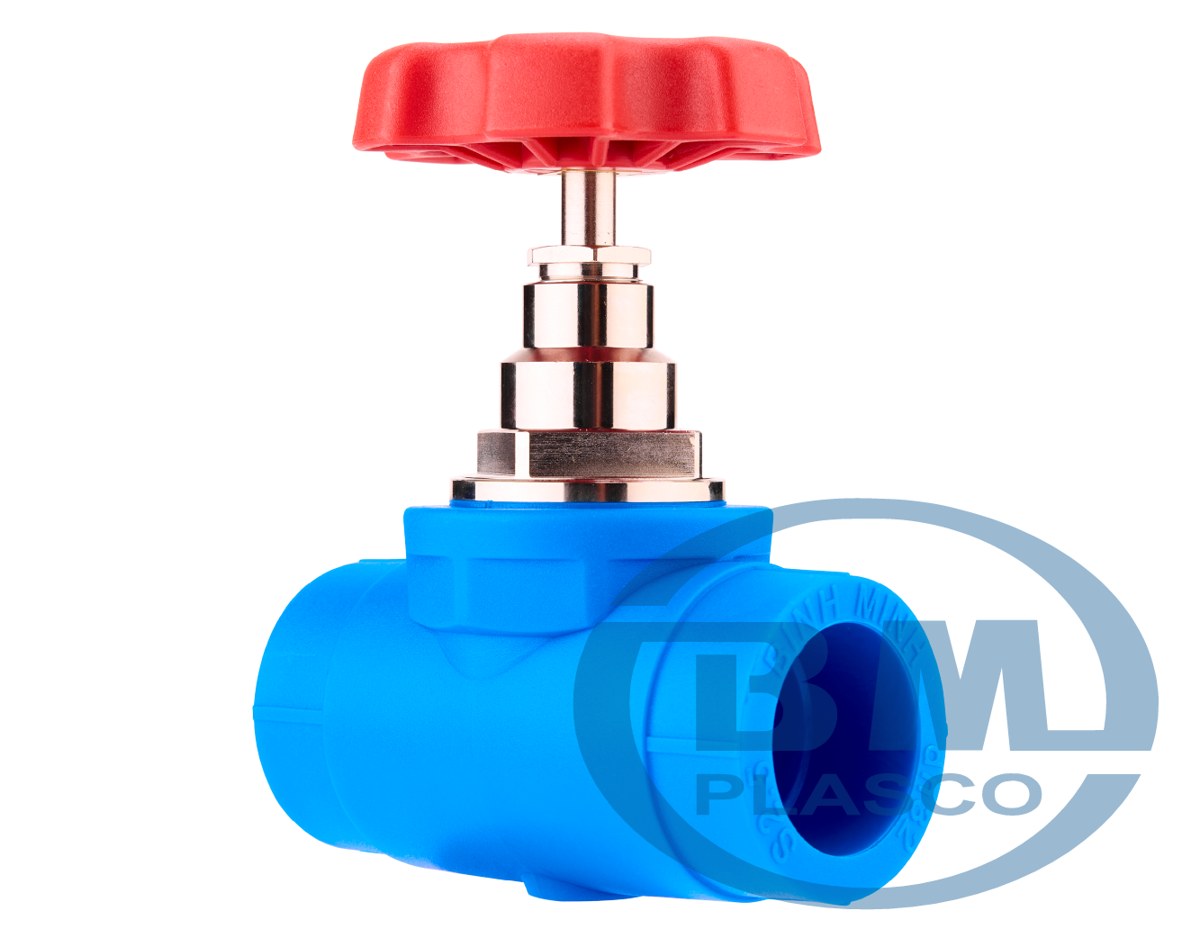 Van xoay PP-R Bình Minh PN20 Ø20, Ø25, Ø32 hàn nhiệt
