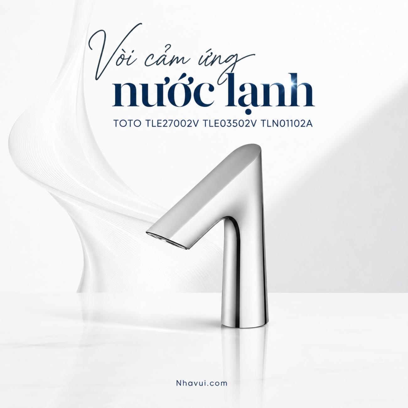 Vòi cảm ứng nước lạnh TOTO TLE27002V TLE03502V TLN01102A