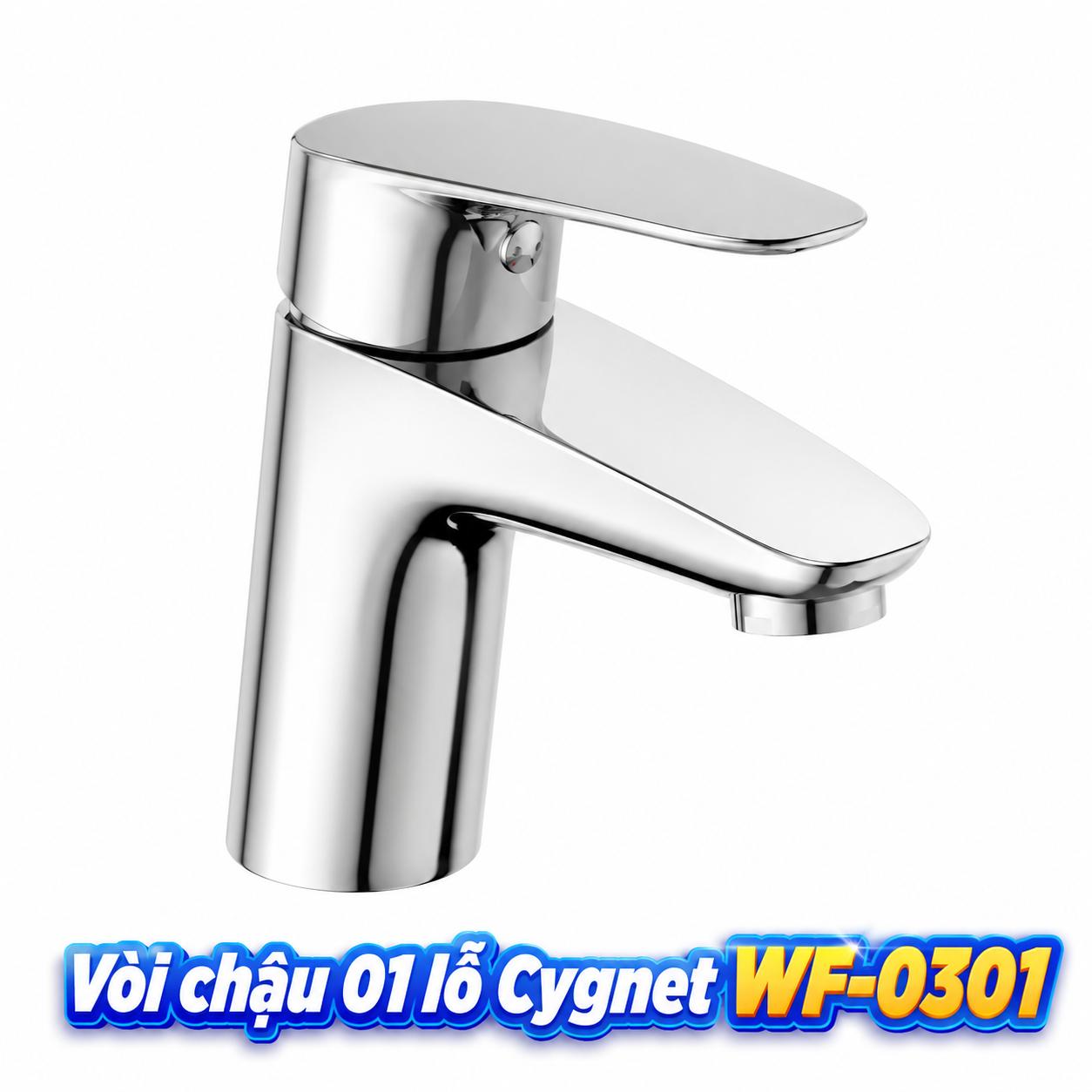 Vòi chậu 01 lỗ American Standard Cygnet WF-0301