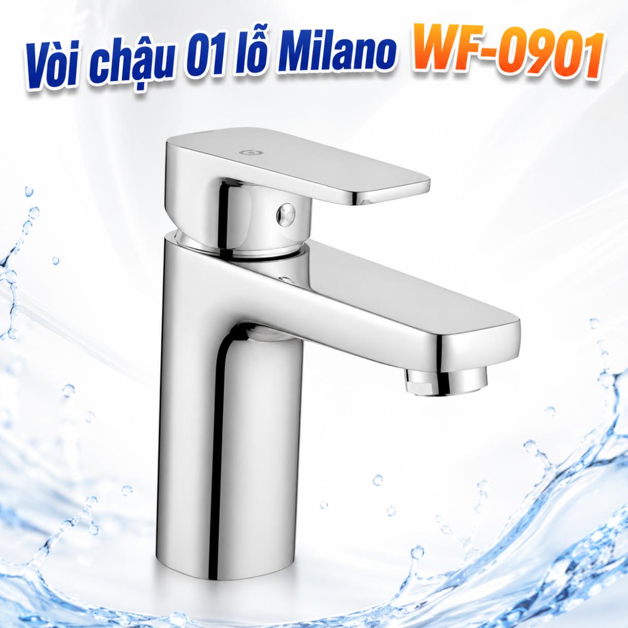 Vòi chậu 01 lỗ American Standard Milano WF-0901