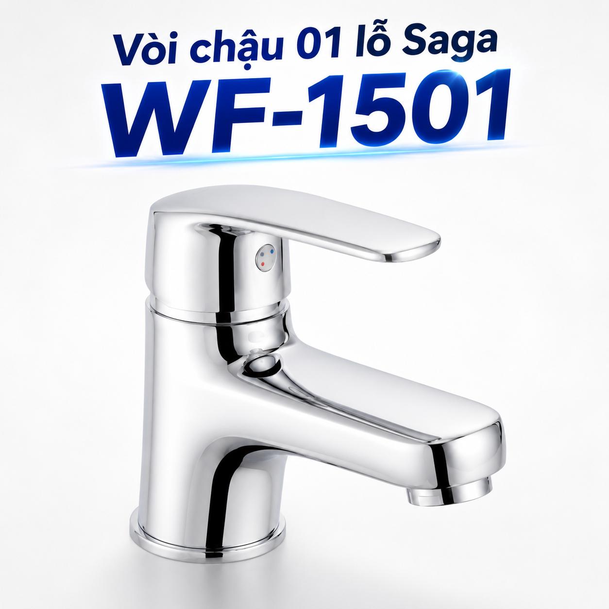 Vòi chậu 01 lỗ American Standard Saga WF-1501