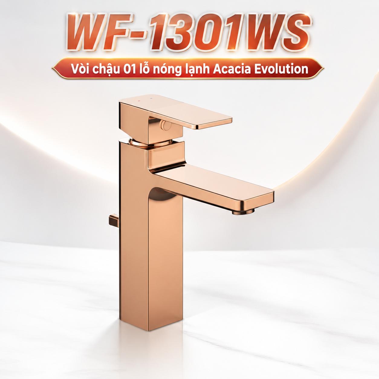 Vòi chậu 01 lỗ nóng lạnh American Standard Acacia Evolution WF-1301WS