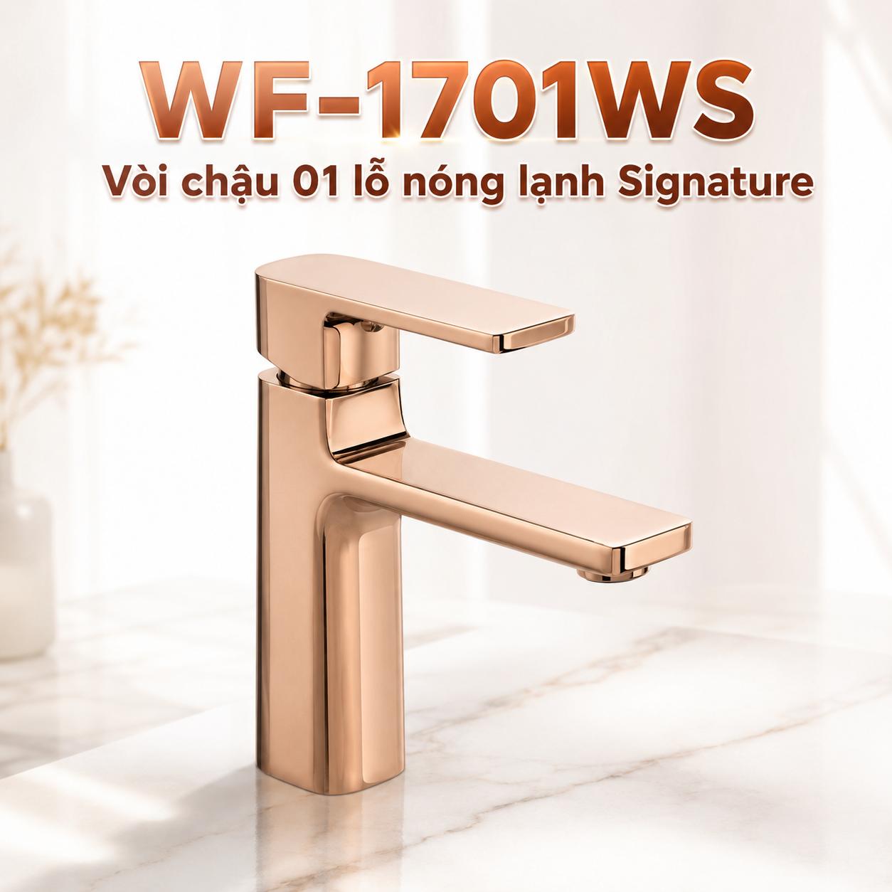 Vòi chậu 01 lỗ nóng lạnh American Standard Signature WF-1701WS
