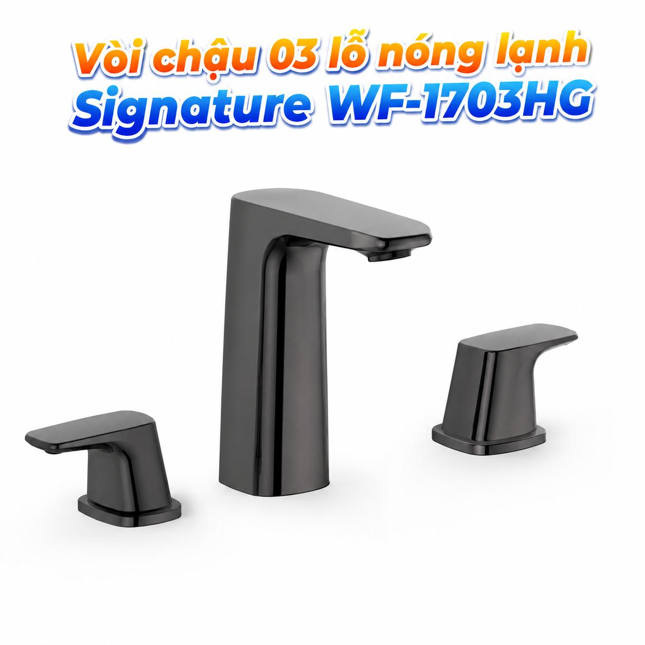 Vòi chậu 03 lỗ American Standard Signature WF-1703HG