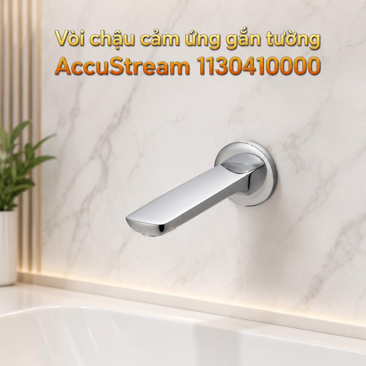 Vòi chậu cảm ứng gắn tường AccuStream 1130410000