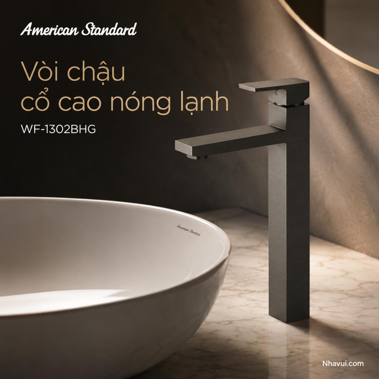 Vòi chậu cao American Standard WF-1302BHG Acacia Evolution