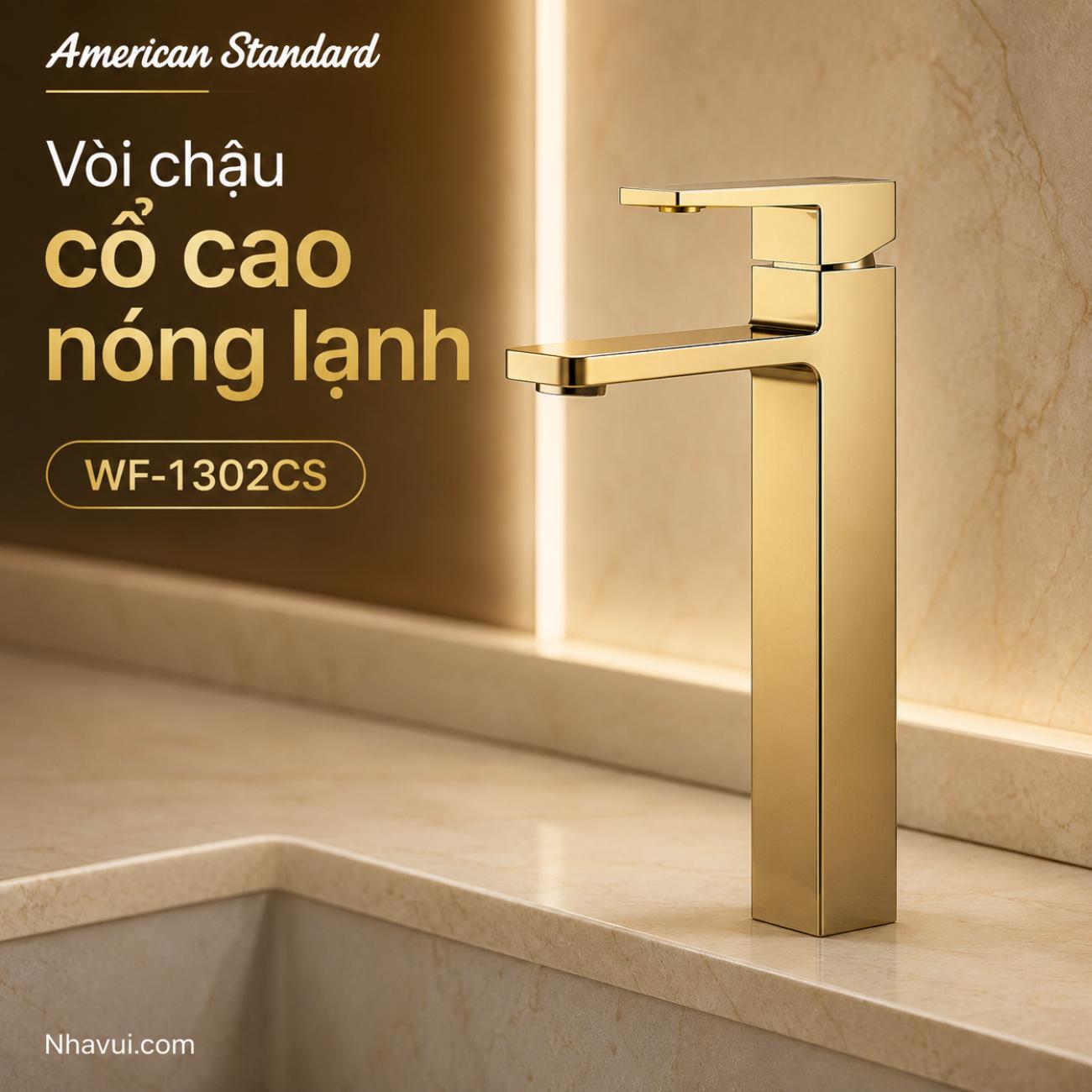 Vòi chậu cao American Standard WF-1302CS Acacia Evolution