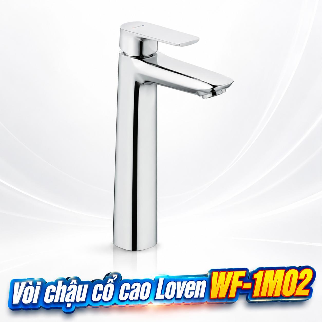 Vòi chậu cổ cao American Standard Loven WF-1M02