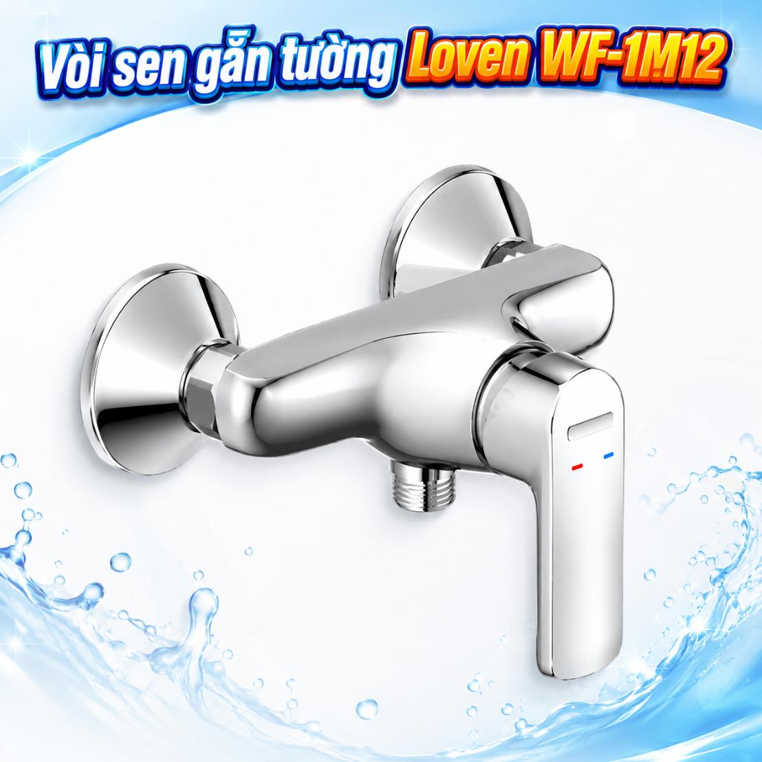 Vòi sen gắn tường American Standard Loven WF-1M12