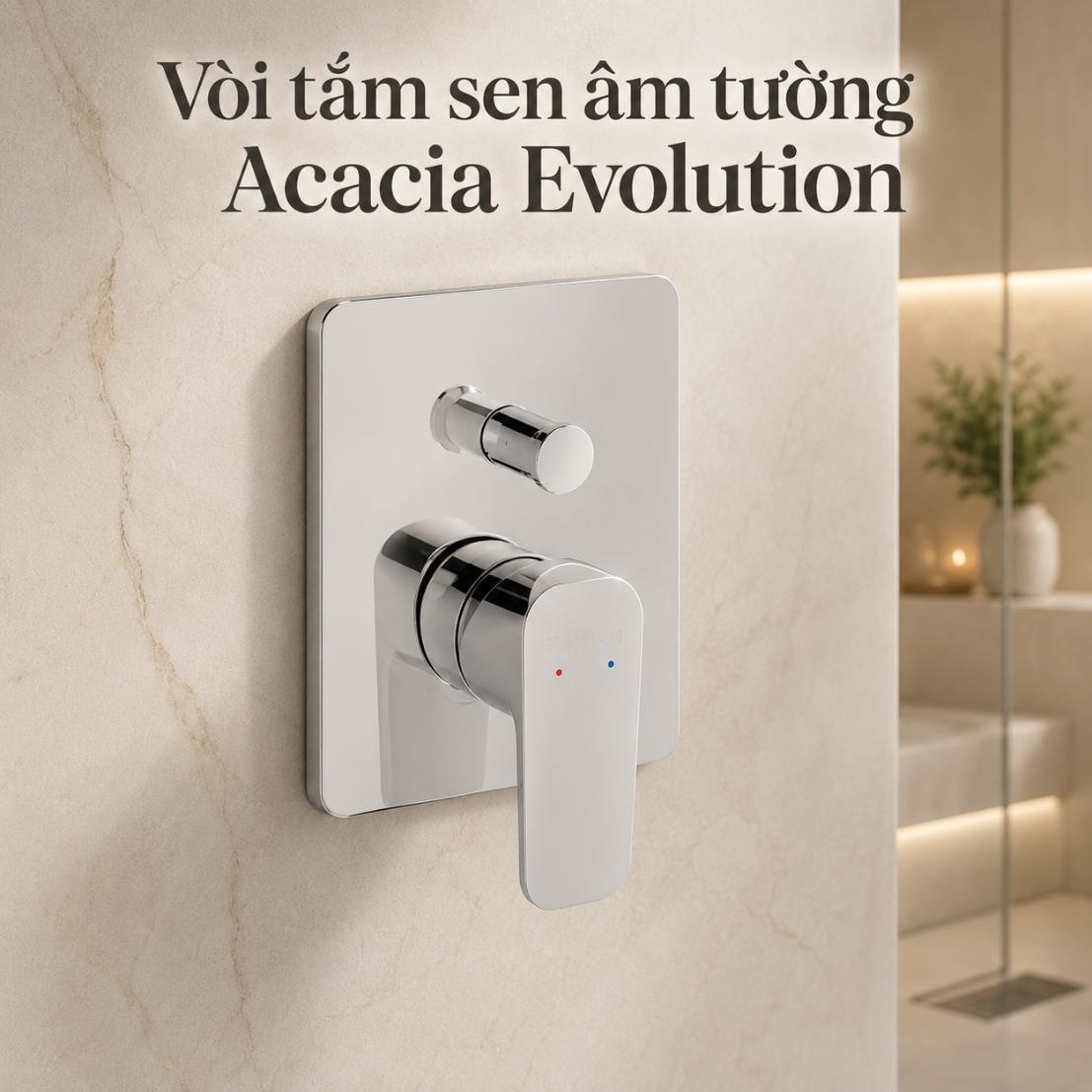 Vòi tắm sen âm tường American Standard Acacia Evolution WF-I321