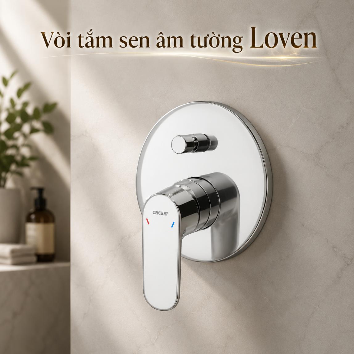 Vòi tắm sen âm tường American Standard Loven WF-1M21