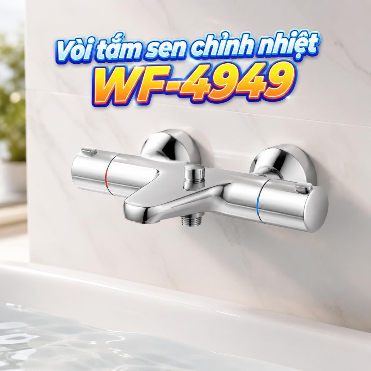 Vòi tắm sen chỉnh nhiệt American Standard Temptation WF-4949