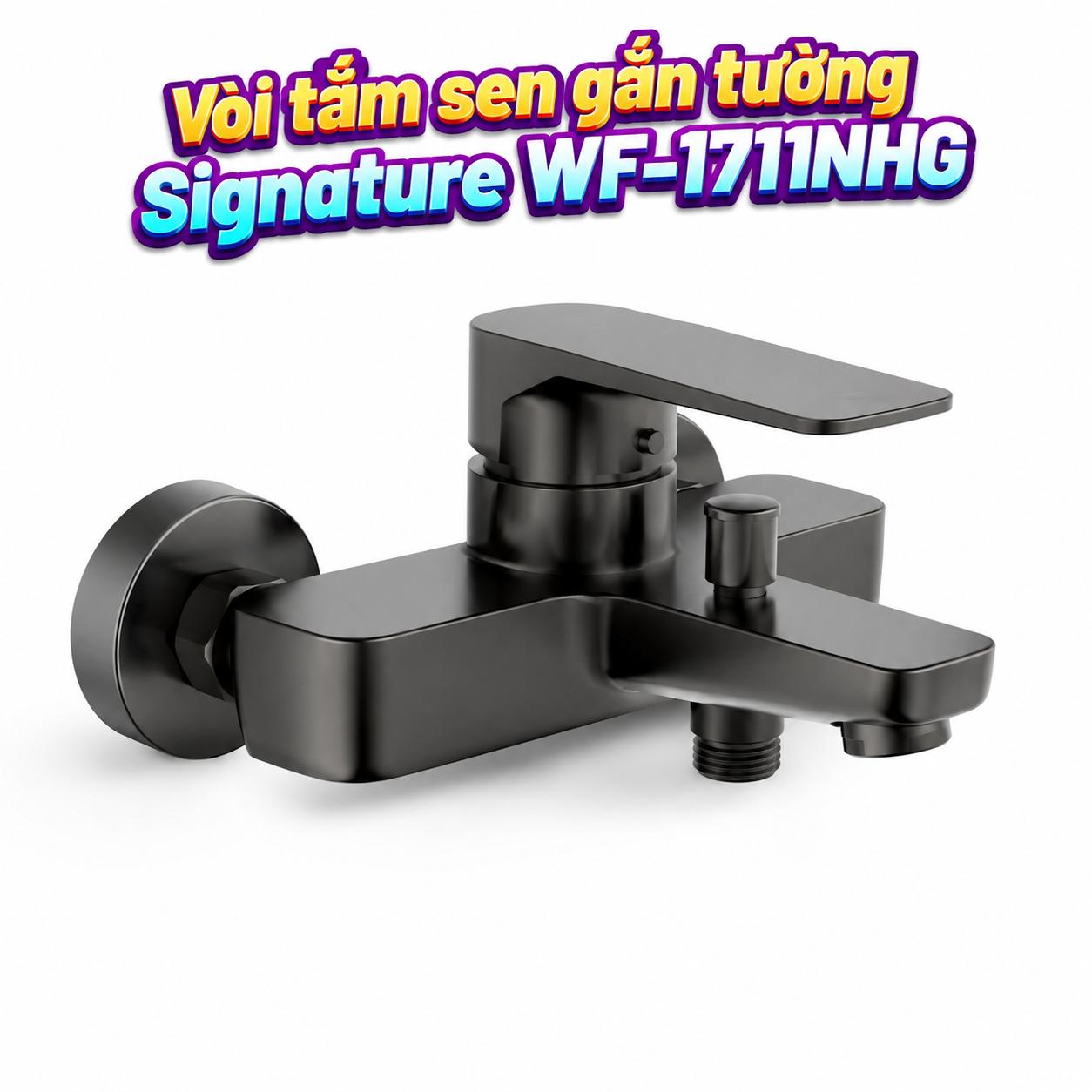 Vòi tắm sen gắn tường American Standard Signature WF-1711NHG