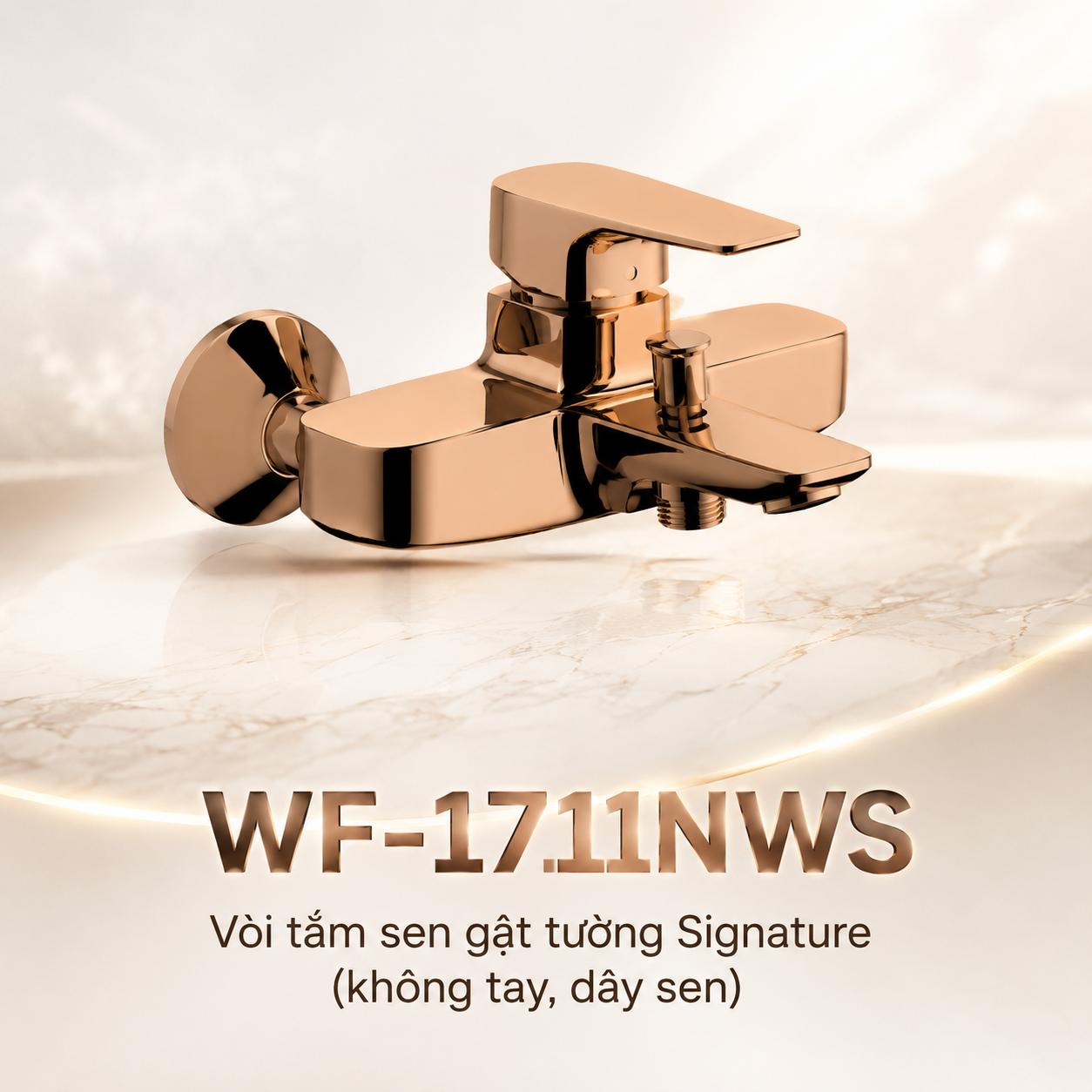 Vòi tắm sen gắn tường American Standard Signature WF-1711NWS
