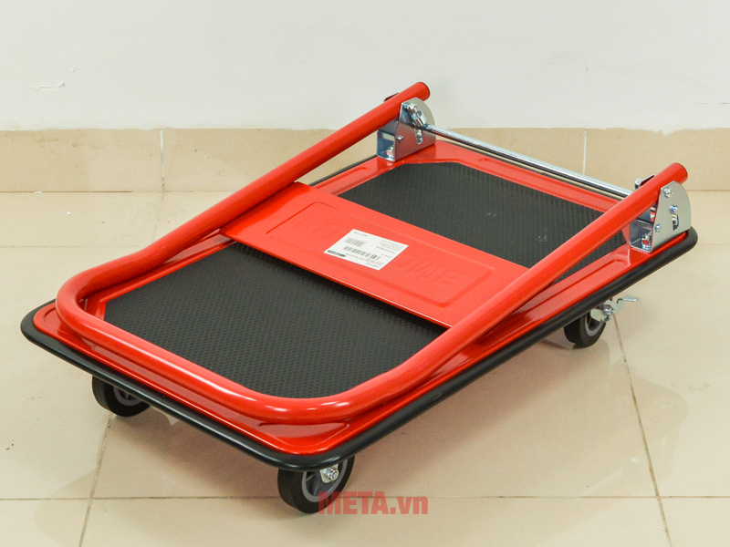 Xe đẩy hàng 4 bánh sàn thép FujiHome HT-415