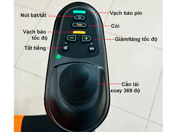 Xe lăn điện Lucass VX102 (XE-1002)